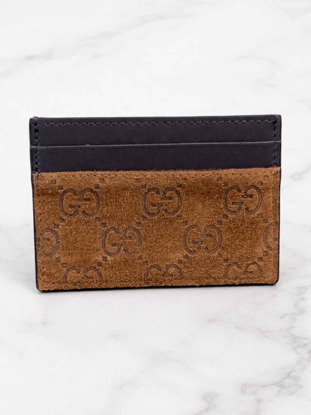 Gucci Suede Cardholder